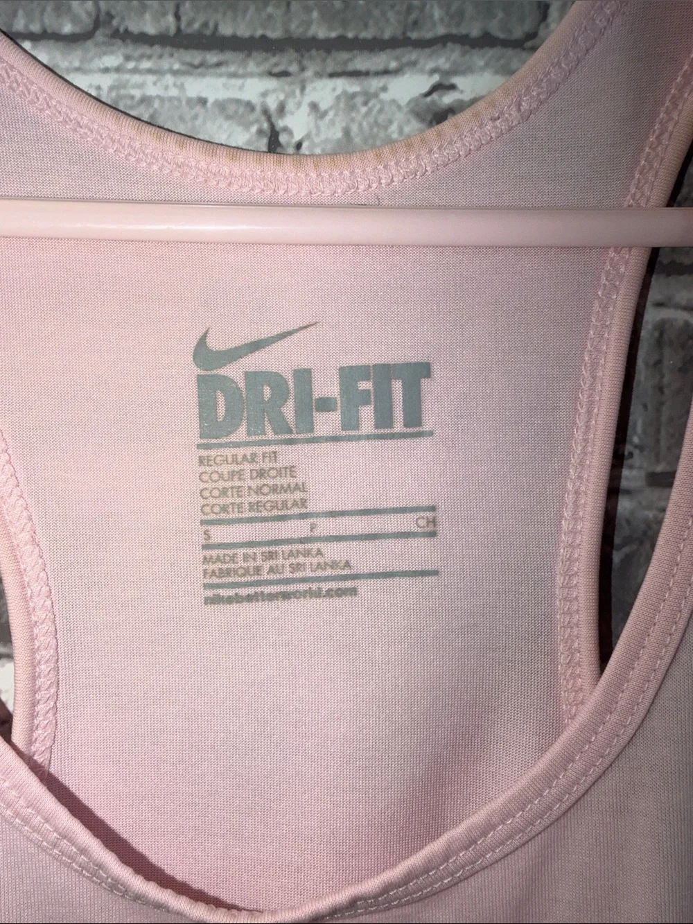 Nike Light Pink Dri-FIT Women's Tank Top